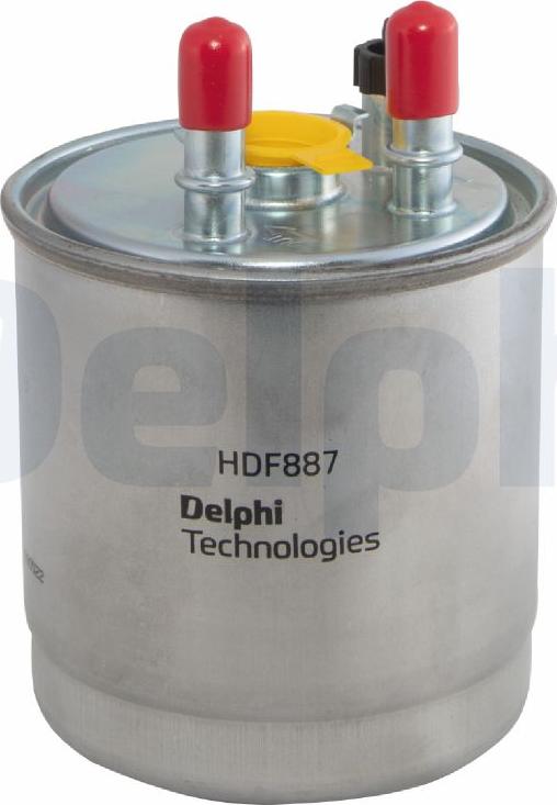 Delphi HDF887 - Filtro carburante autozon.pro