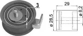 Delphi KDB443 - Kit cinghie dentate autozon.pro