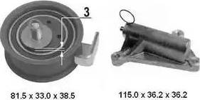 Delphi KDB464 - Kit cinghie dentate autozon.pro