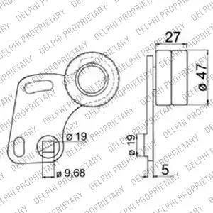 Delphi KDB146 - Kit cinghie dentate autozon.pro