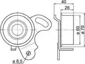 Delphi KDB130 - Kit cinghie dentate autozon.pro