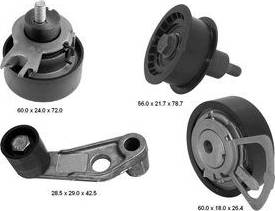 Delphi KDB359 - Kit cinghie dentate autozon.pro