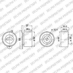 Delphi KDB297 - Kit cinghie dentate autozon.pro