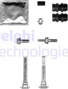 Delphi KS1051 - Kit manicotti di guida, Pinza freno autozon.pro