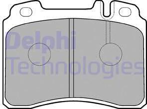 Delphi LP929 - Kit pastiglie freno, Freno a disco autozon.pro