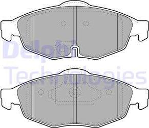 ACDelco 14D869M - Kit pastiglie freno, Freno a disco autozon.pro