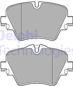 Delphi LP3182 - Kit pastiglie freno, Freno a disco autozon.pro