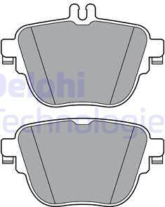 Delphi LP3359 - Kit pastiglie freno, Freno a disco autozon.pro