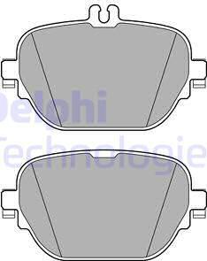 Delphi LP3297 - Kit pastiglie freno, Freno a disco autozon.pro