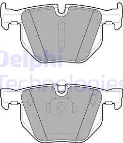 Delphi LP2068 - Kit pastiglie freno, Freno a disco autozon.pro