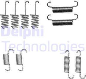 Delphi LY1404 - Kit accessori, Ganasce freno stazionamento autozon.pro