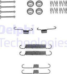 Delphi LY1405 - Kit accessori, Ganasce freno autozon.pro