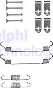 Delphi LY1400 - Kit accessori, Ganasce freno stazionamento autozon.pro