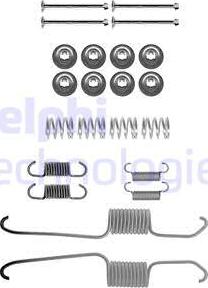 Delphi LY1403 - Kit accessori, Ganasce freno autozon.pro