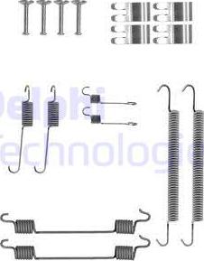 Delphi LY1407 - Kit accessori, Ganasce freno autozon.pro