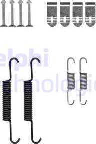 Delphi LY1413 - Kit accessori, Ganasce freno stazionamento autozon.pro