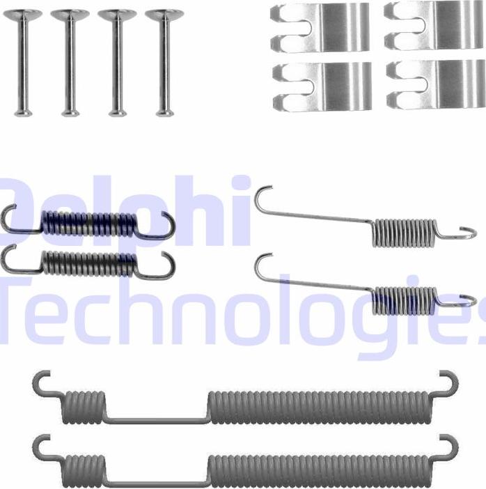 Delphi LY1439 - Kit accessori, Ganasce freno autozon.pro