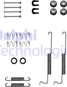 Delphi LY1426 - Kit accessori, Ganasce freno autozon.pro