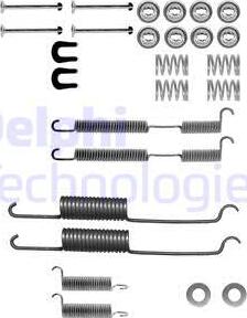 Delphi LY1092 - Kit accessori, Ganasce freno autozon.pro