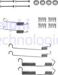 Delphi LY1054 - Kit accessori, Ganasce freno autozon.pro