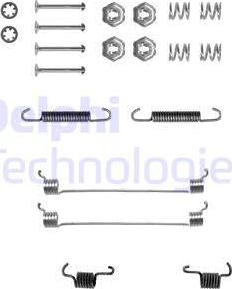 Delphi LY1055 - Kit accessori, Ganasce freno autozon.pro