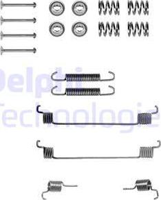 Delphi LY1061 - Kit accessori, Ganasce freno autozon.pro