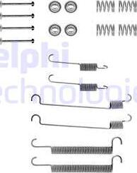 Delphi LY1016 - Kit accessori, Ganasce freno autozon.pro