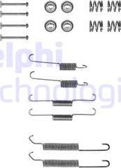 Delphi LY1031 - Kit accessori, Ganasce freno autozon.pro