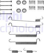 Delphi LY1022 - Kit accessori, Ganasce freno autozon.pro