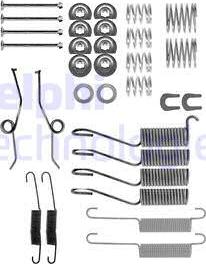 Delphi LY1190 - Kit accessori, Ganasce freno autozon.pro