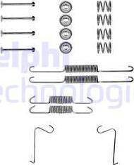 Delphi LY1158 - Kit accessori, Ganasce freno autozon.pro