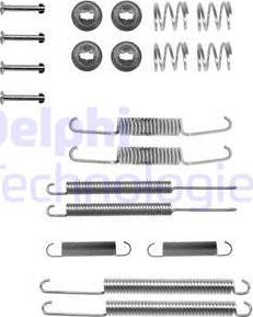 Delphi LY1161 - Kit accessori, Ganasce freno autozon.pro