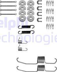 Delphi LY1106 - Kit accessori, Ganasce freno autozon.pro