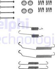 Delphi LY1102 - Kit accessori, Ganasce freno autozon.pro