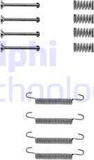 Delphi LY1115 - Kit accessori, Ganasce freno stazionamento autozon.pro