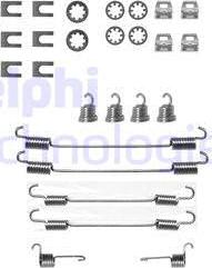 Delphi LY1111 - Kit accessori, Ganasce freno autozon.pro