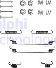 Delphi LY1112 - Kit accessori, Ganasce freno autozon.pro