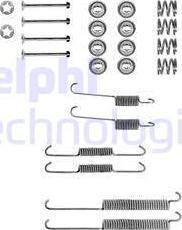 Delphi LY1180 - Kit accessori, Ganasce freno autozon.pro