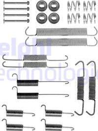 Delphi LY1136 - Kit accessori, Ganasce freno autozon.pro