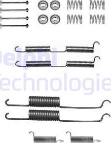 Delphi LY1124 - Kit accessori, Ganasce freno autozon.pro