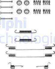 Delphi LY1122 - Kit accessori, Ganasce freno autozon.pro