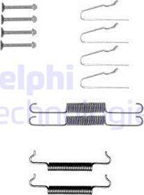 Delphi LY1393 - Kit accessori, Ganasce freno stazionamento autozon.pro