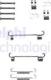 Delphi LY1344 - Kit accessori, Ganasce freno stazionamento autozon.pro