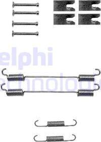 Delphi LY1346 - Kit accessori, Ganasce freno autozon.pro