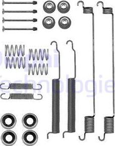 Delphi LY1354 - Kit accessori, Ganasce freno autozon.pro