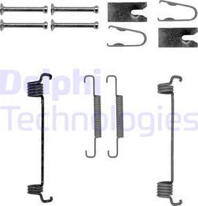 Delphi LY1350 - Kit accessori, Ganasce freno stazionamento autozon.pro