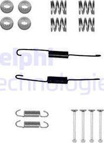 Delphi LY1353 - Kit accessori, Ganasce freno autozon.pro