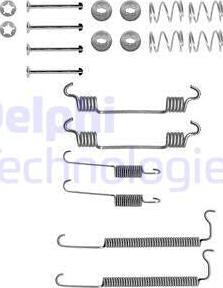 Delphi LY1357 - Kit accessori, Ganasce freno autozon.pro