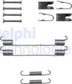 Delphi LY1369 - Kit accessori, Ganasce freno autozon.pro