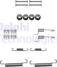 Delphi LY1364 - Kit accessori, Ganasce freno autozon.pro